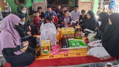 Pengurus Masjid Hujan Assalam Salurkan Bantuan untuk Santri Panti Ar-Rohimin yang Ditimpa Musibah Kebakaran