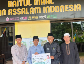 Anggota DPD RI H. Hasan Basri Ikut Patungan Kurban Bersama Jamaah Masjid Hujan Assalam Tarakan